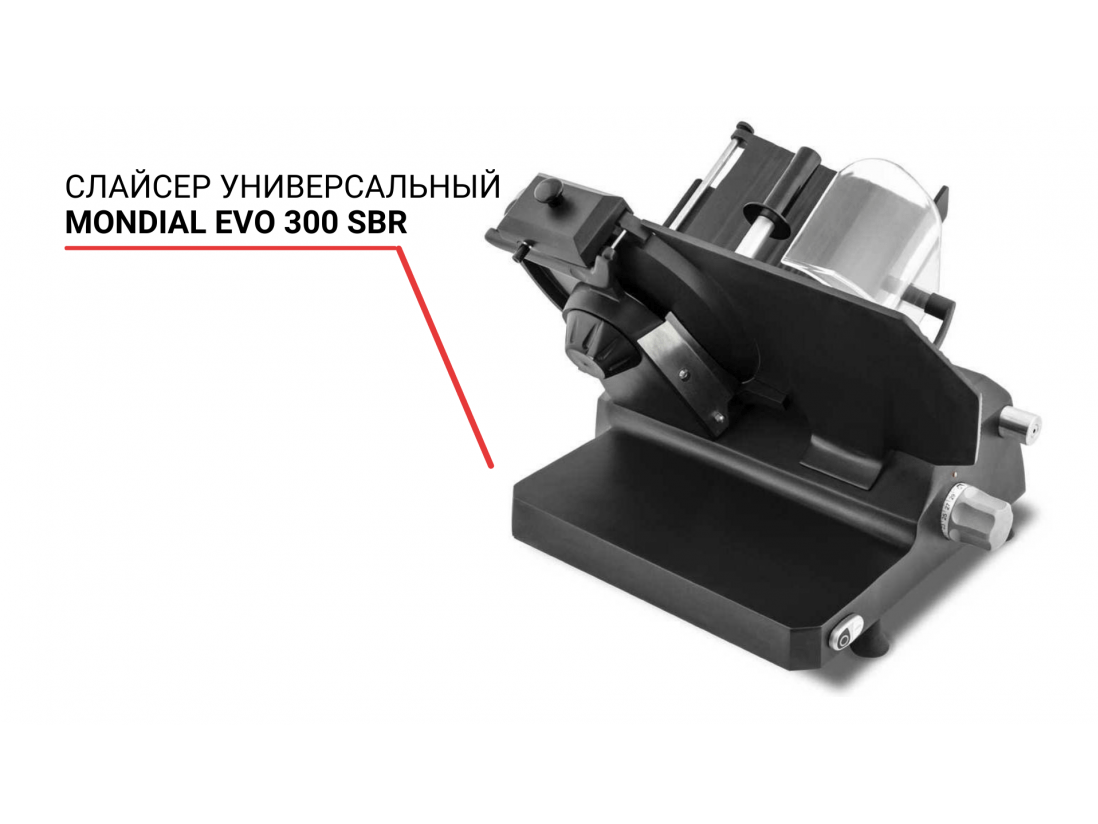 Слайсер универсальный Mondial EVO 300 SBR-1